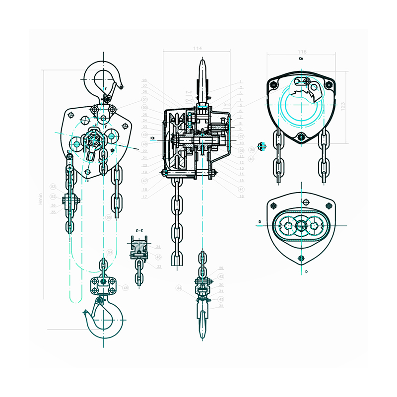 รอกโซ่ขนาดเล็ก HSZ-M