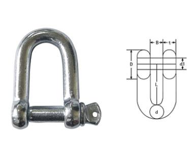 Shackle-JIS SHACKLE ประเภทเชิงพาณิชย์